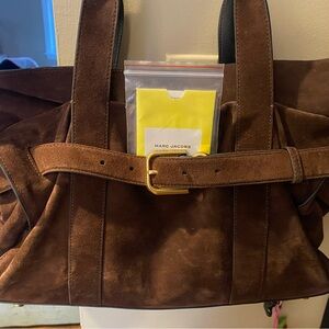 MARC JACOBS LARGE DAKOTA ESPRESSO BAG